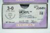 ETHICON J344H | | Coated VICYL Suture Polyglactin 910 3-0 36" UNDYED