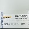 PHASOR HEALTH REF 4.50K  Phasor Drill, 4.50-mm diameter, with Drill Stop Extension (Tapered) with Kit (version A1), Stapler ,EXP 2025/09