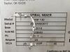 GLOBE SITEC Heavy Duty Spiral Dough Mixer GSM 130 .