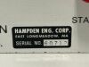 HAMPDEN ENGINEERING Hampden Three Phase Compressor Trainer System Model H-TPCT .