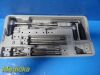 JOHNSON & JOHNSON JNJ MEDTECH CODMAN Moss Miami Spinal System Instrument Set W/ Trays
