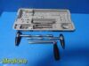 JOHNSON & JOHNSON JNJ MEDTECH CODMAN Moss Miami Spinal System Instrument Set W/ Trays
