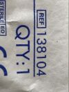 CONMED Lot of 37 Stainless Steel Disposable Flat Blade Electrode  138104   Exp.2025-08  (AA27) Accessory Electrode
