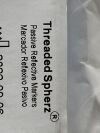 IZI MEDICAL Threaded Spherz Passive Retro-Reflective Radiopaque Marker Spheres  TS2003   Exp.2025-09  (AA26) Threaded Spherz