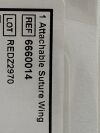 BARD Lot of 25 Attachable Suture Wing  6660014   Exp.2024-11  (AA26) Attachable Suture Wing