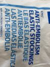 MEDLINE Lot of 2 EMS Anti-Embolism Stockings  MDS160868  (AA26) EMS Anti-Embolism