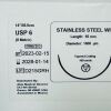 ABLE MEDICAL REF TC55-6-14-10 STAINLESS STEEL WIRE Length: 55 mm Diameter: 1600 um QTY: 10 X 3 ,EXP 2028/01