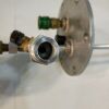 Chemical Purifier Glass Column Filter 3.39" OD 36" Length 0.392" Thickness Chromatograph