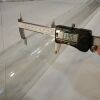 Chemical Purifier Glass Column Filter 3.39" OD 36" Length 0.392" Thickness Chromatograph