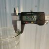 Chemical Purifier Glass Column Filter 3.39" OD 36" Length 0.392" Thickness Chromatograph