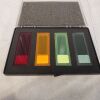 GENEPIX Test Slide Kit 8 MD  Test Slide Kit  8 Laser Calibration Slides Red, Blue, Yellow, Green