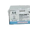 ETHICON REF 8718H PROLENE monofilament SUTURE 6-0 (0.7 Ph. Eur) C-1 18" (45 cm) ,EXP 2029/03
