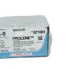 ETHICON REF 8718H PROLENE monofilament SUTURE 6-0 (0.7 Ph. Eur) C-1 18" (45 cm) ,EXP 2029/03