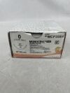 ETHICON MCP358H MONOCRYL Plus Antibacterial (poliglecaprone 25) Suture, Taper Point, Absorbable, CT 40mm ½ Circle, Violet Monofilament, Size: 0