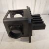 na Custom Aluminum Optical Project Box w/ Baffle, Square Hole, and Vent Holes Slots