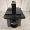 na Custom Aluminum Optical Project Box w/ Baffle, Square Hole, and Vent Holes Slots