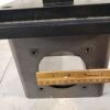 na Custom Aluminum Optical Project Box w/ Baffle, Square Hole, and Vent Holes Slots