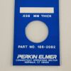 PERKIN ELMER 38 micron Polystyrene Reference Spectrophotometer