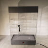Clear Display Case  Lights Laboratory Keys Included