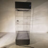 Clear Display Case  Lights Laboratory Keys Included