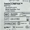 MERIT MEDICAL REF IN4906 (VERSION A) basixCOMPAK  MAP152 AccessPLUS  Metal Insertion Tool Torque Device, EXP 2026/02