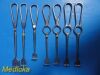 JARIT 7X , Aesculap, Codman Assorted Volkman Retractors; Sharp/Blunt Prongs
