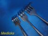 JARIT 7X , Aesculap, Codman Assorted Volkman Retractors; Sharp/Blunt Prongs