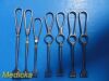 JARIT 7X , Aesculap, Codman Assorted Volkman Retractors; Sharp/Blunt Prongs