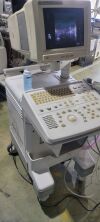 GE Used  Logiq 400 CL Pro Convex Linear 2 Transducer Ultrasound Unit