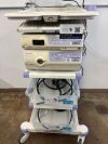 OLYMPUS  180 Combo System - GIF-H180, CF-H180AL, CV-180, CLV-180, Olympus Cart