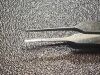 JARIT 355-161 Castroviejo Suture Tying Forceps, 0.5mm Teeth