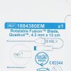 MEDTRONIC REF 1884380EM Rotatable Fusion ™ Blade, Quadcut ™, 4.3 mm x 13 cm ,EXP 2025/09