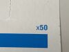 CARDINAL HEALTH Box of 50 Insta-Gard Surgical Mask Blue  AT51035   Exp.2026-01  (AA34) Insta-Gard Surgical
