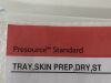 CARDINAL HEALTH Lot of 2 Tray Skin Prep Dry ST  11-7008D   Exp.2025-08  (AA30) Tray Skin Prep Dry ST