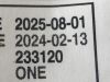 CARDINAL HEALTH Lot of 2 Tray Skin Prep Dry ST  11-7008D   Exp.2025-08  (AA30) Tray Skin Prep Dry ST