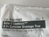 CAREFUSION Lot of 2 Safe-T-Centesis Catheter Drainage Tray 6Fr.  PIG1260T   Exp.2025-02  (AA33) Safe-T-Centesis 6Fr.