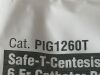 CAREFUSION Lot of 2 Safe-T-Centesis Catheter Drainage Tray 6Fr.  PIG1260T   Exp.2025-02  (AA33) Safe-T-Centesis 6Fr.