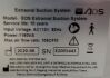 ADS DENTAL SYSTEMS EOS EXTRAORAL SUCTION SYSTEM