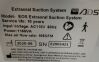 ADS DENTAL SYSTEMS EOS EXTRAORAL SUCTION SYSTEM