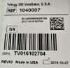 PHILIPS TRILOGY 202, 1040007 VENTILATOR