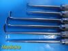 SKLAR 10X  Assorted  Retractors Set (Right Angle/Fully Curved) OR Grade