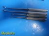 SKLAR 10X  Assorted  Retractors Set (Right Angle/Fully Curved) OR Grade
