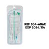 CORDIS REF 504-606X AVANTI+ Introducer 6F (2.0 mm) , 11 cm .038" (0.97 mm) ,EXP 2024/04