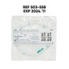 CORDIS REF 503-558 SV-5 STEERABLE GUIDEWIRE 0.018" X 180CM, 5CM DISTAL TAPER , EXP 2024/11