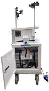 PHS WEST Ergo-Express-Cart ERGO-EXPRESS FEATHERWEIGHT MOTORIZED SINGLE SHORT ENDOSCOPY CART @