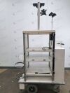 PHS WEST Ergo-Express-Cart ERGO-EXPRESS FEATHERWEIGHT MOTORIZED SINGLE SHORT ENDOSCOPY CART @