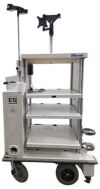 PHS WEST Ergo-Express-Cart ERGO-EXPRESS FEATHERWEIGHT MOTORIZED SINGLE SHORT ENDOSCOPY CART @