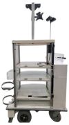 PHS WEST Ergo-Express-Cart ERGO-EXPRESS FEATHERWEIGHT MOTORIZED SINGLE SHORT ENDOSCOPY CART @