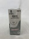 ETHICON ZB370 PDS II Suture, ETHIGUARD - Blunt Point, Absorbable, CTX-B 48mm ½ Circle, Violet Monofilament 36" = 90cm, Size: 0