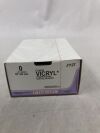 ETHICON J112T COATED VICRYL Suture, SUTUPAK Pre-Cut Sutures, Absorbable, Undyed Braided 6-18" ˜ 45cm, Size: 0